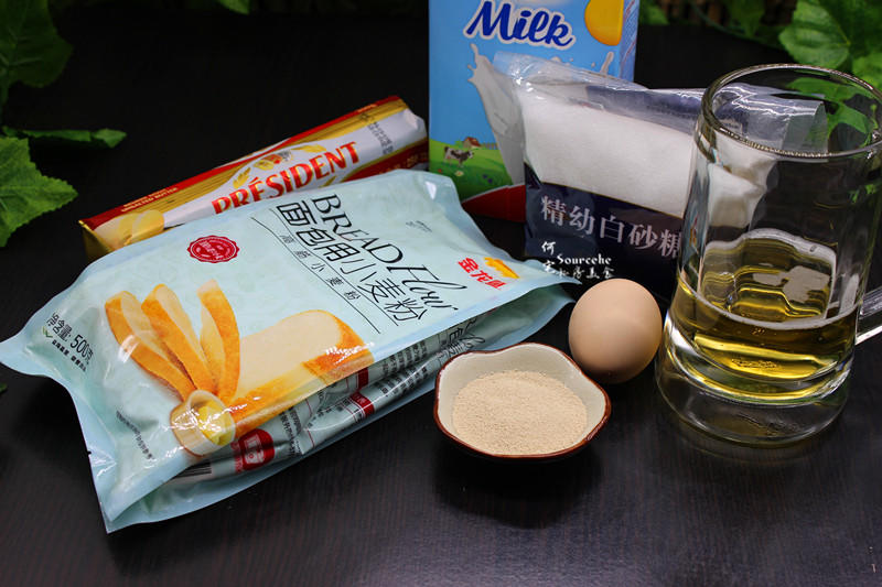 纯奶手撕吐司的做法 步骤1