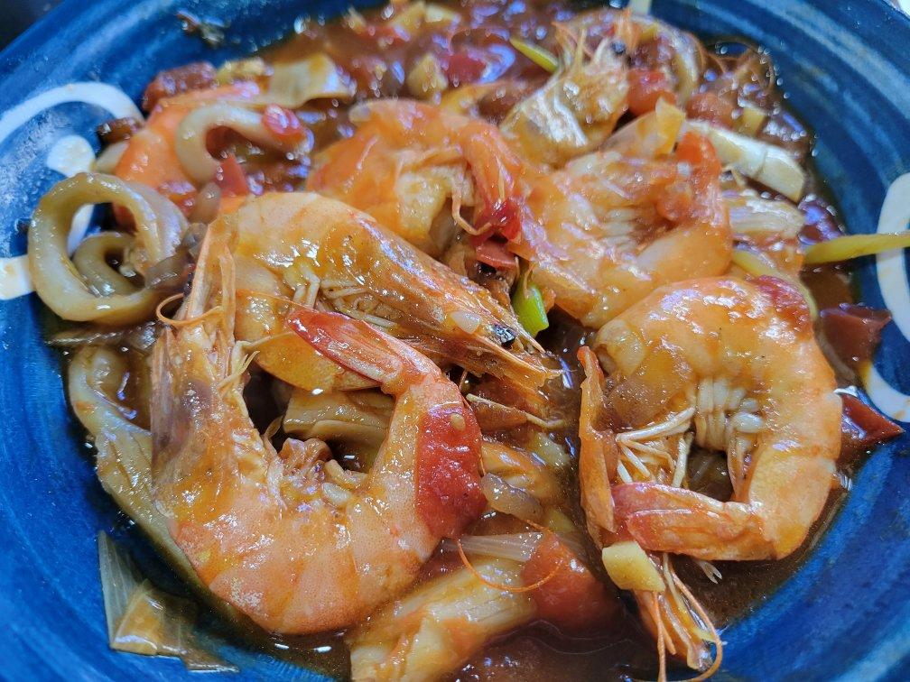 家庭版油焖大虾