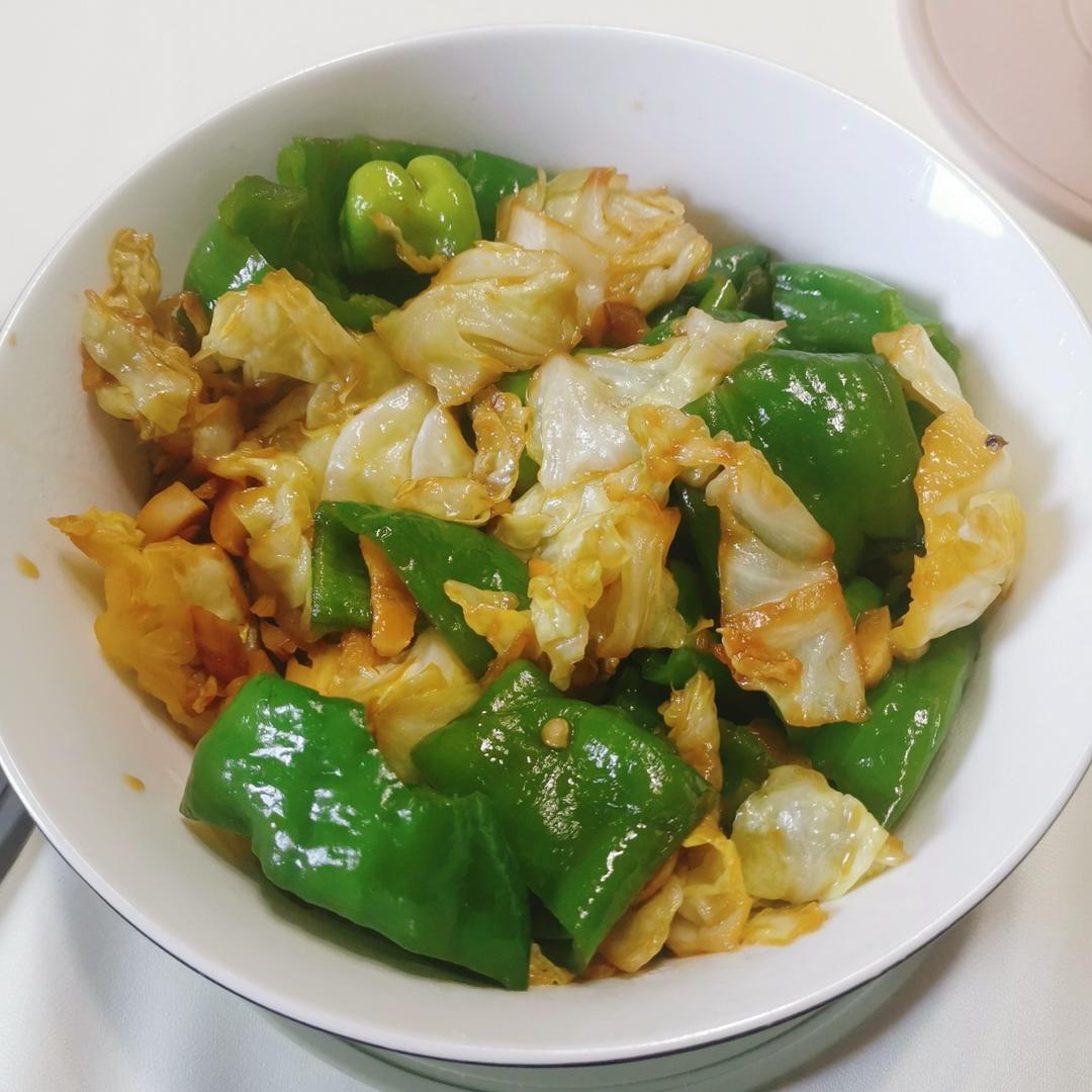 青椒炒大头菜