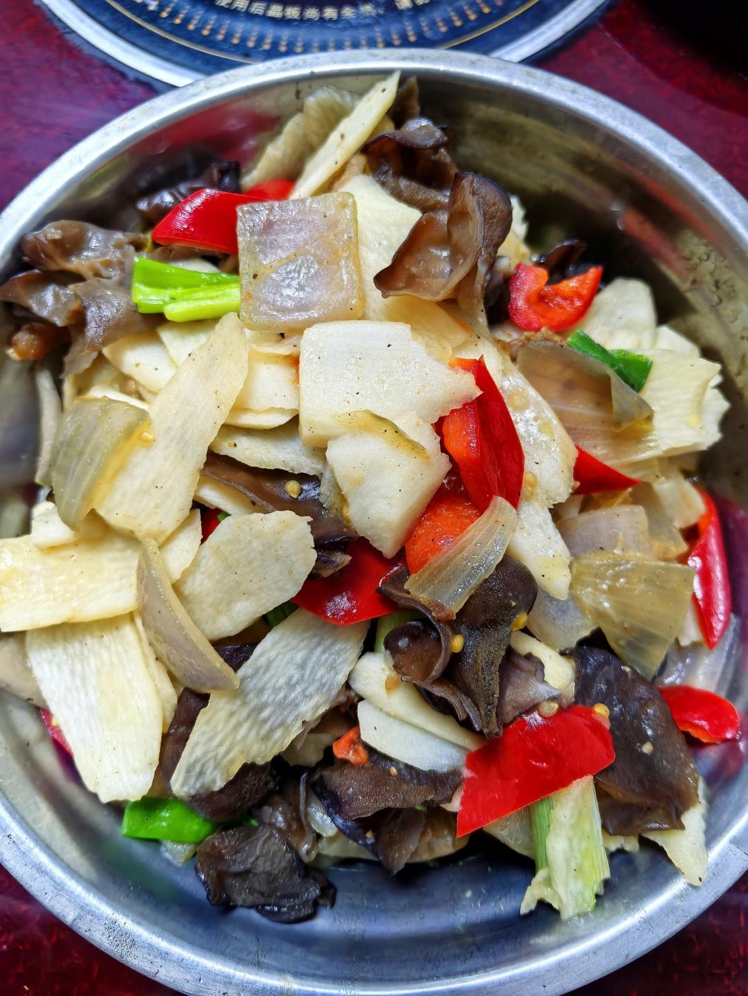 营养美味—素炒山药