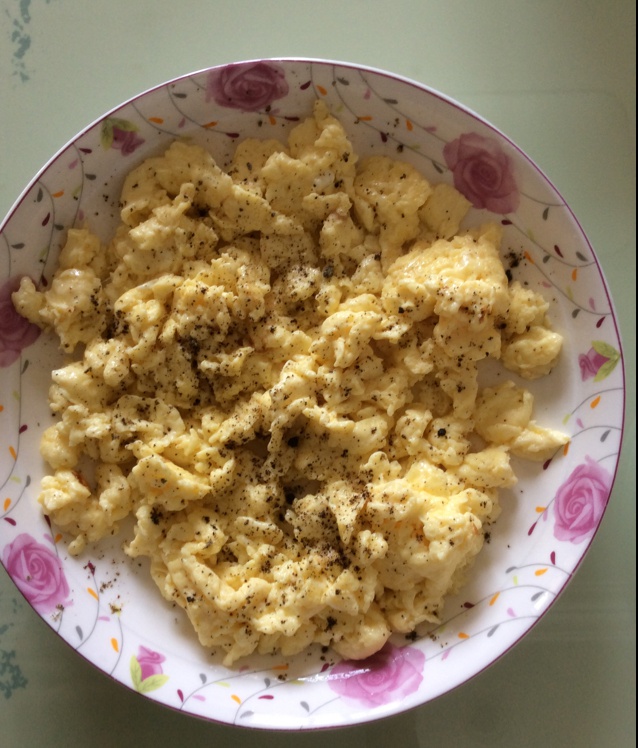美式炒蛋 scrambled eggs