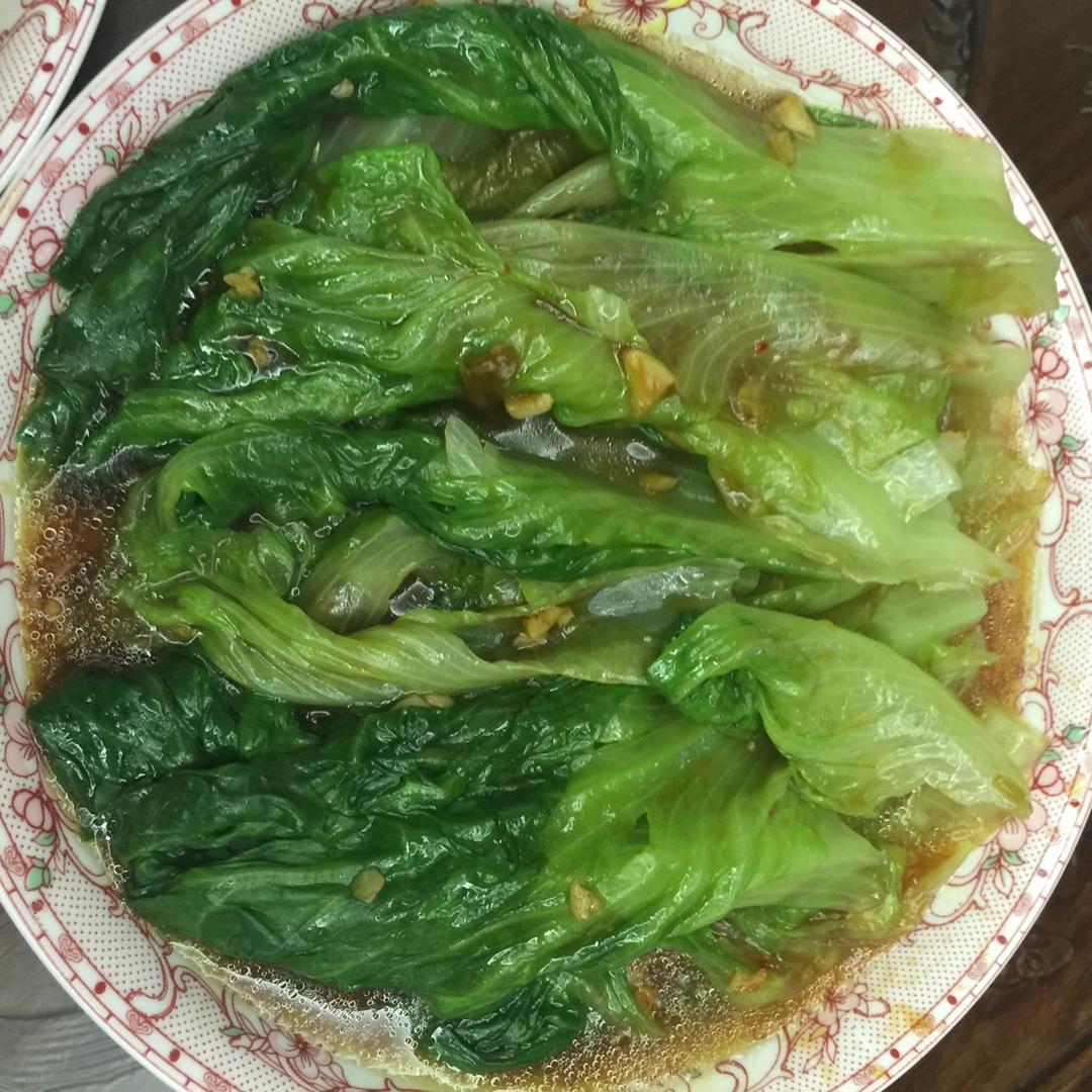 家常菜 蚝油生菜