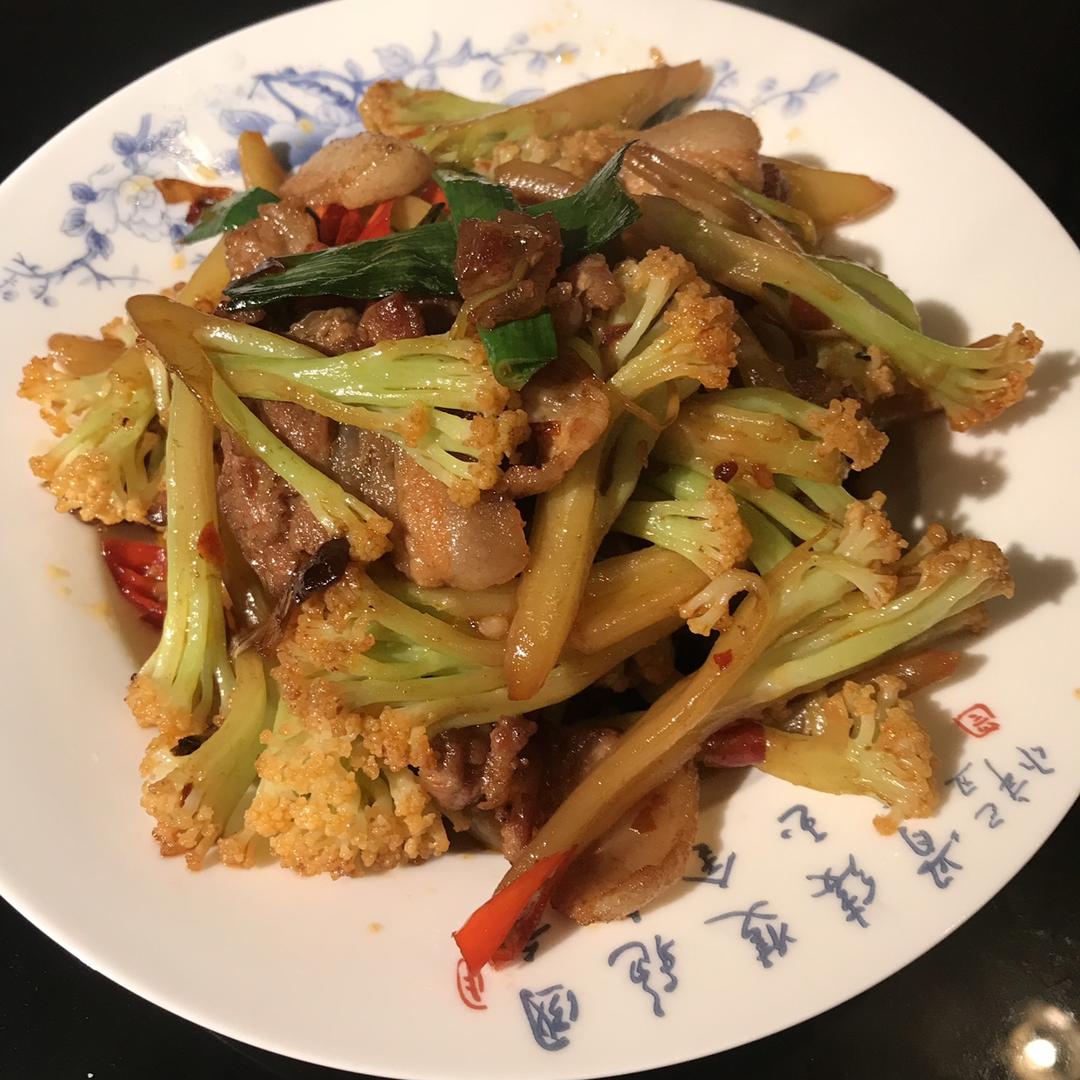 干锅花菜