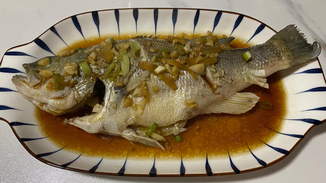 清蒸鲈鱼（桂鱼、多宝、鸦片鱼等）