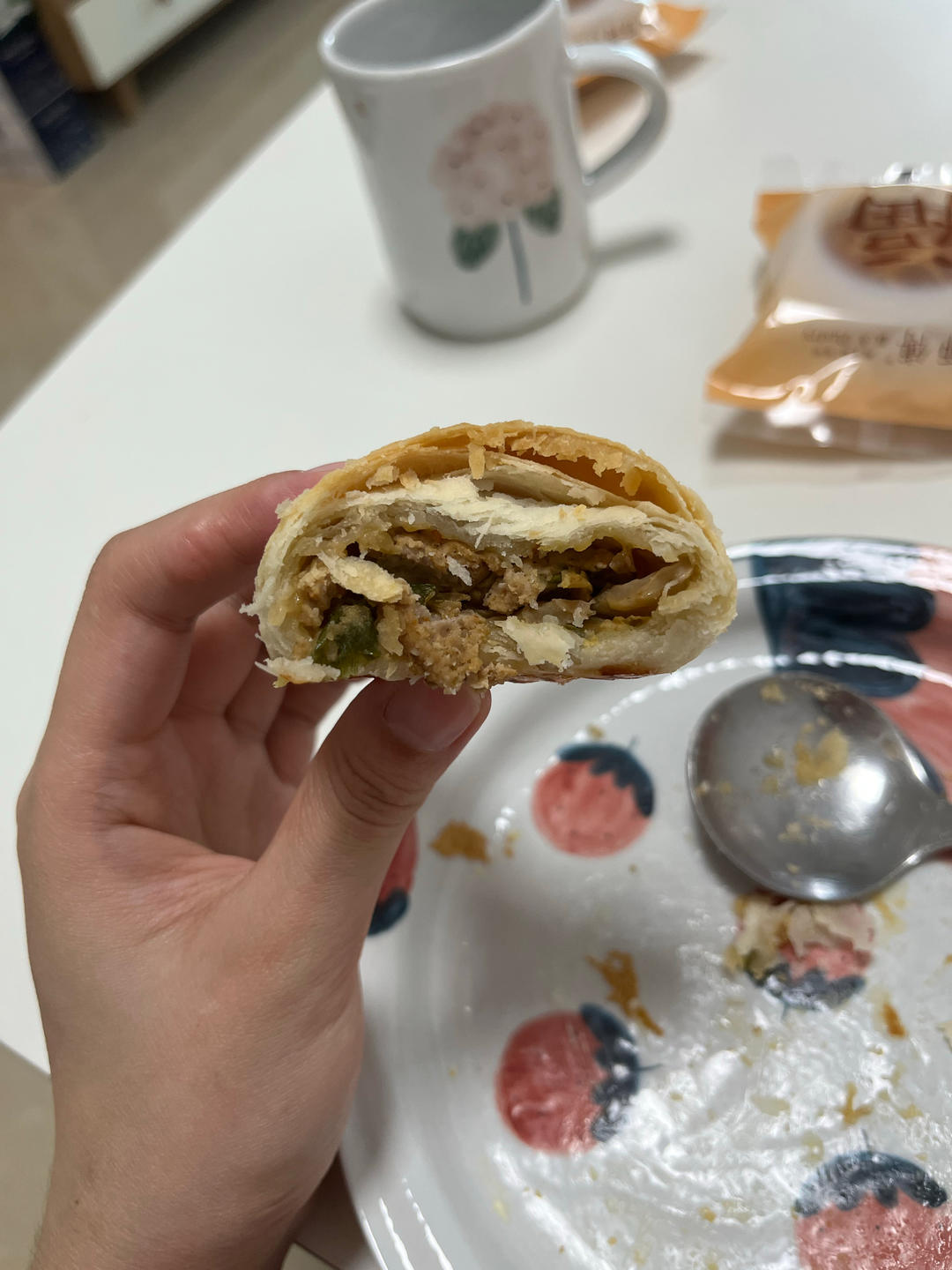 泳式鲜肉榨菜月饼