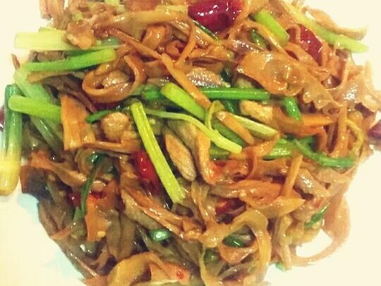 湖南笋丝炒肉的做法