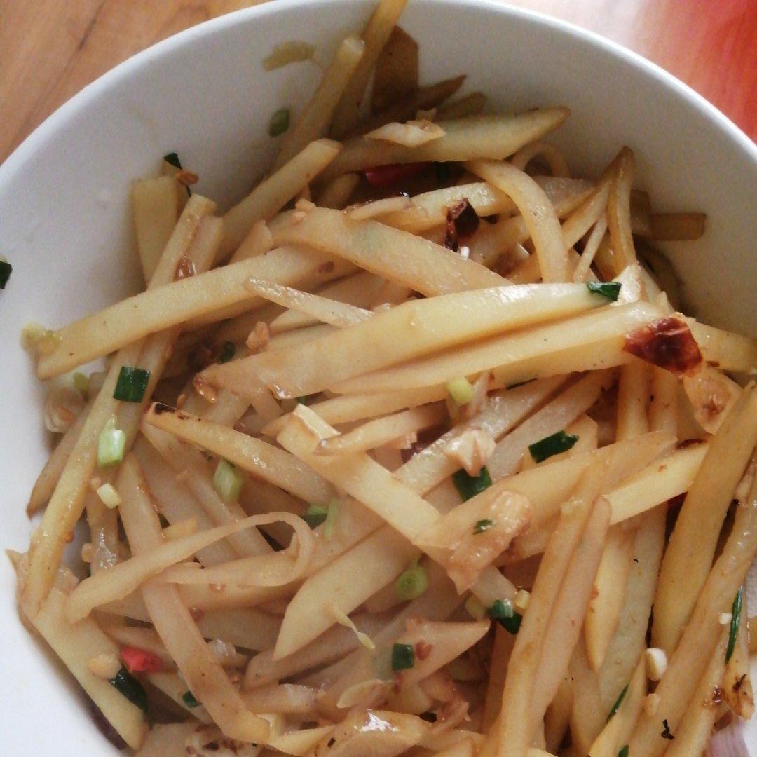 🌶️5分钟搞定“酸辣土豆丝”超级好吃开胃