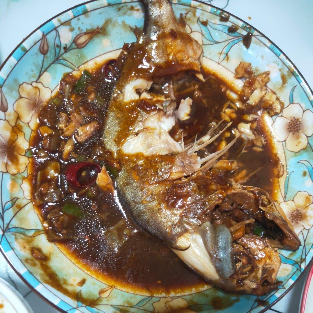 家常红烧鲳鱼