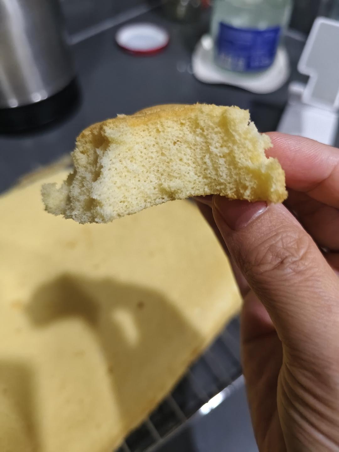 蜂蜜（芝麻）戚风蛋糕（消耗蜂蜜）八寸