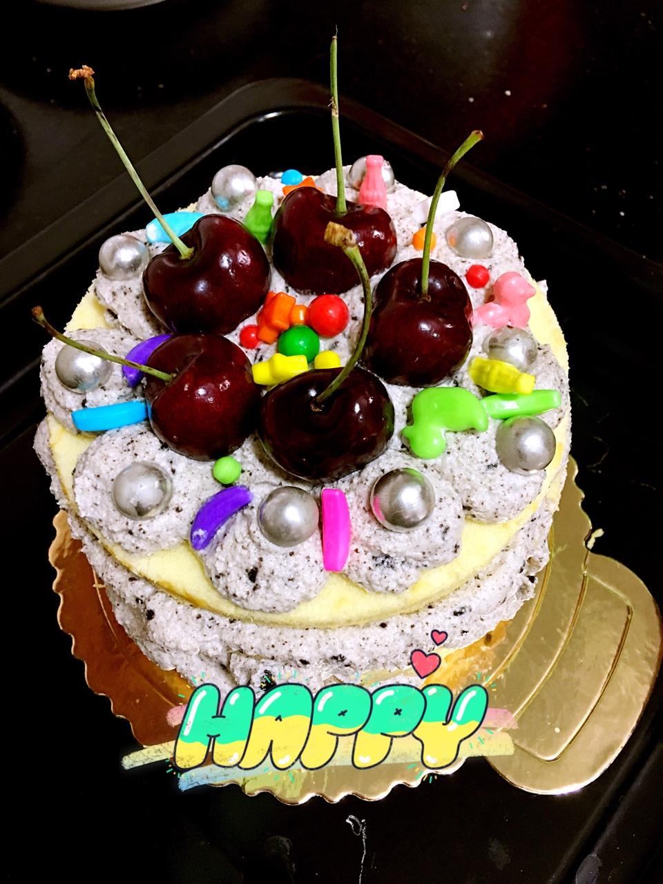 好吃到流泪的奥利奥咸奶油盒子蛋糕