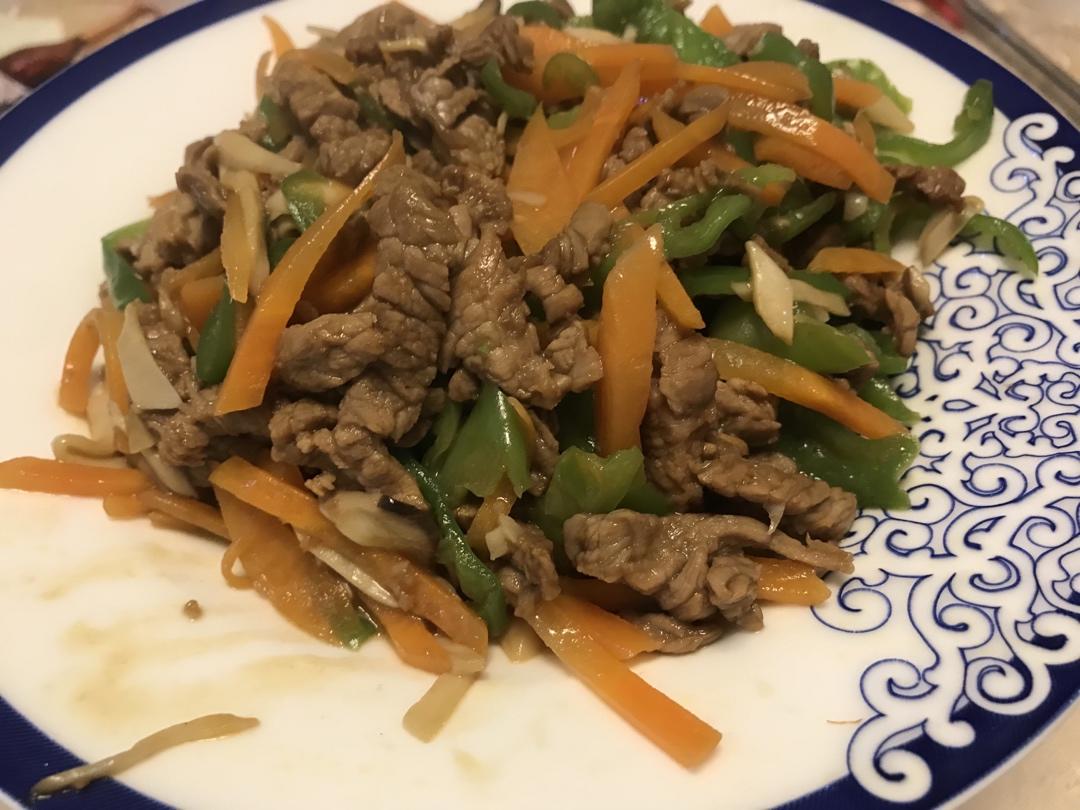 好吃到停不下来的爆炒牛肉丝