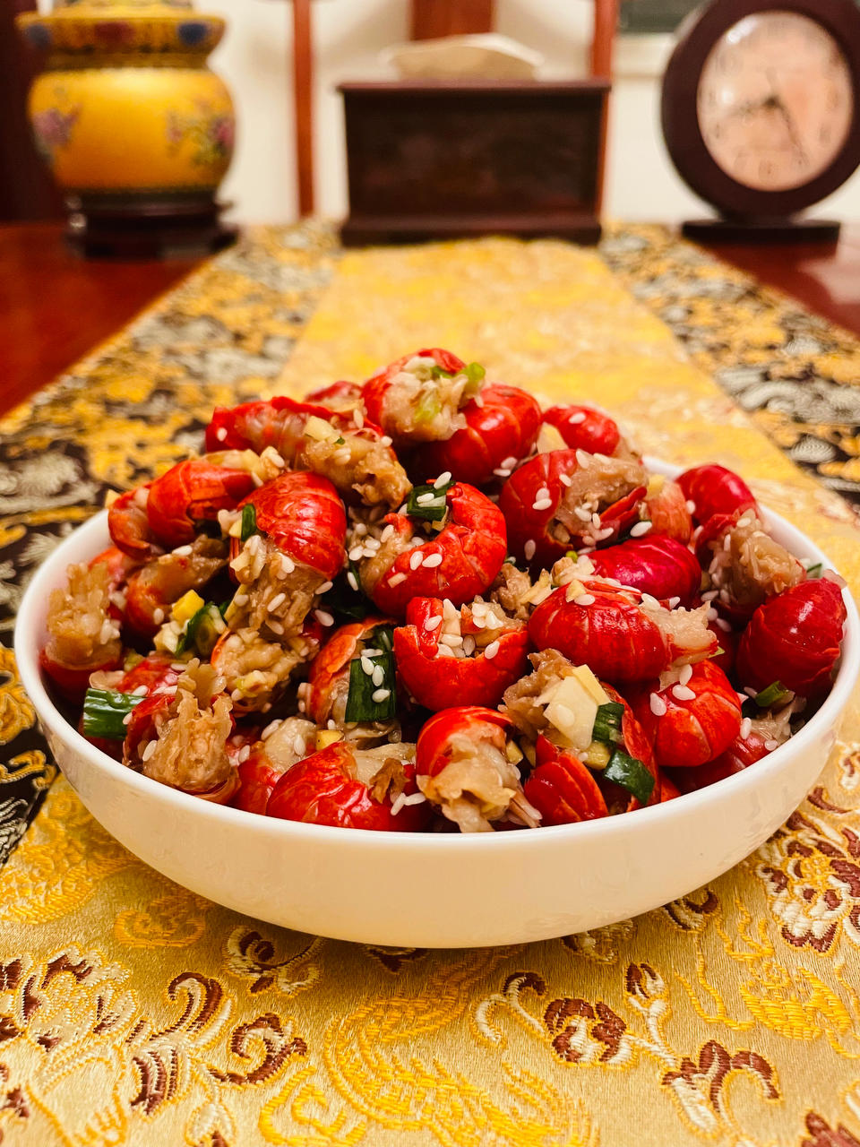 小艾的妈妈做的三吃龙虾尾:酸辣冷吃&糖醋&咖喱