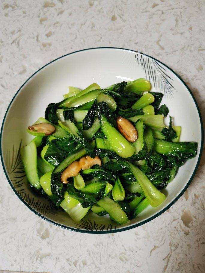 香菇炒青菜