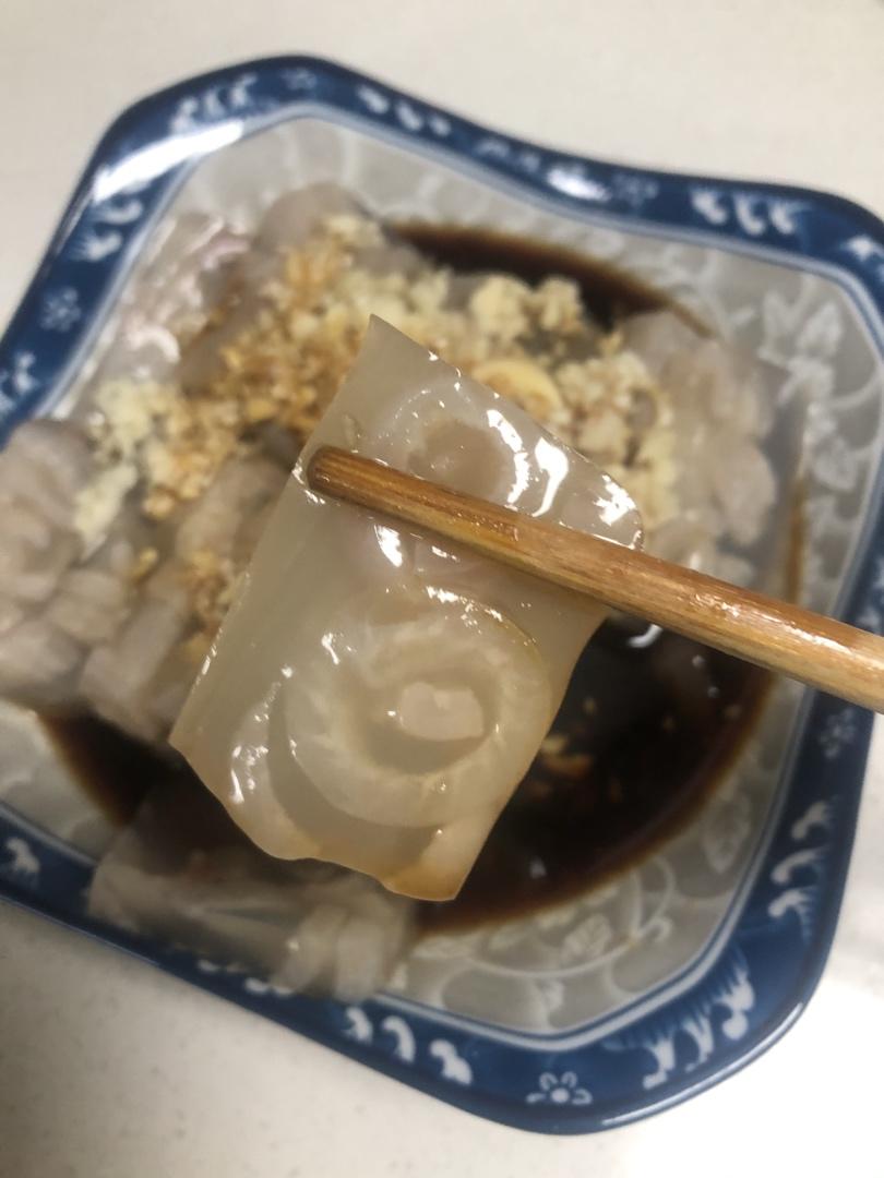 水晶肉皮冻