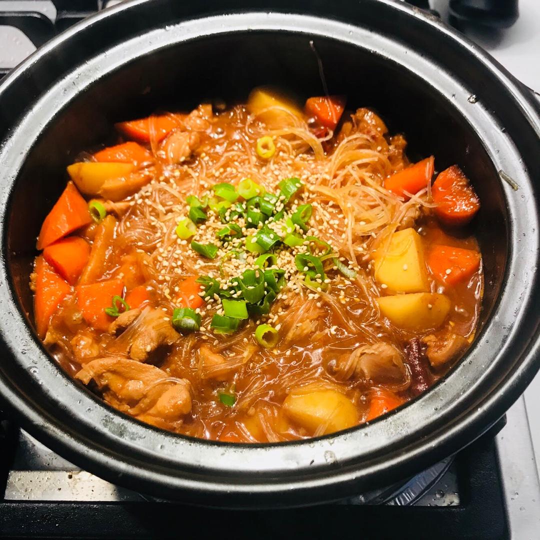 韩式大盘鸡——安东炖鸡