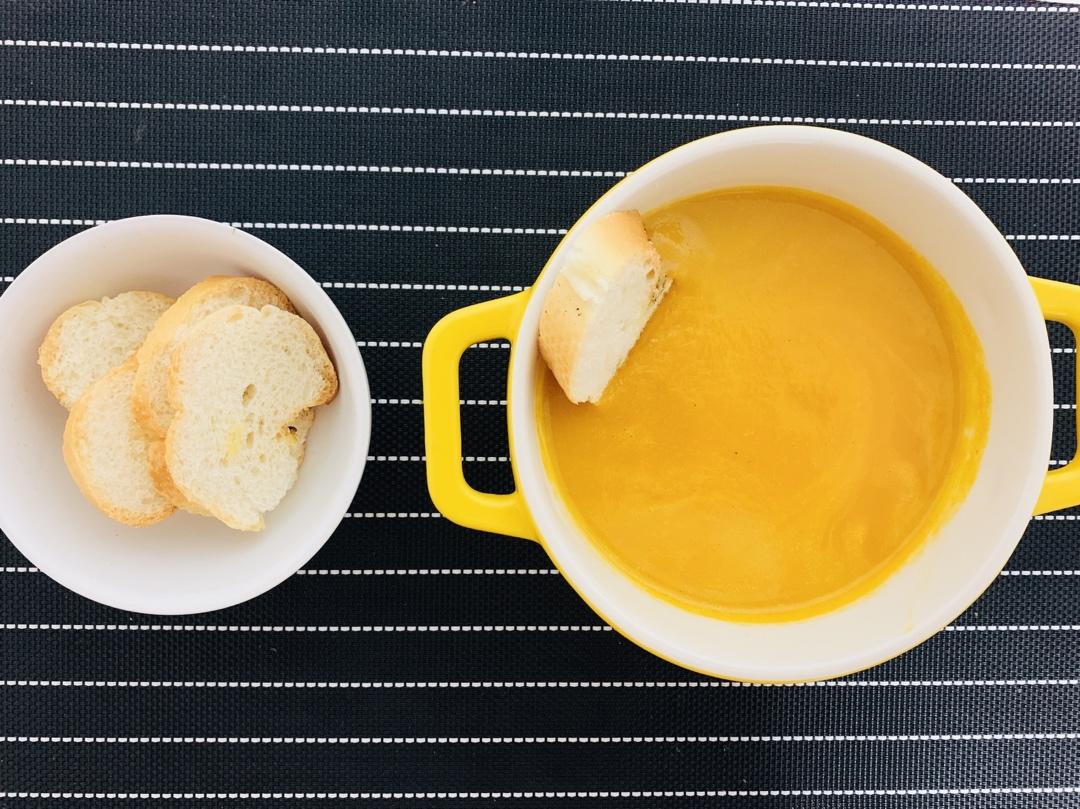 南瓜汤(超好吃又方便的南瓜汤)