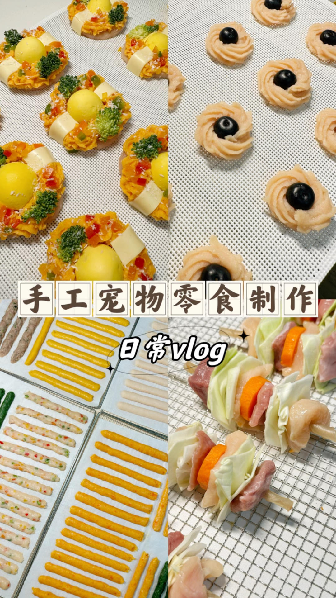 手工宠物零食 | 日常vlog | 沉浸式制作