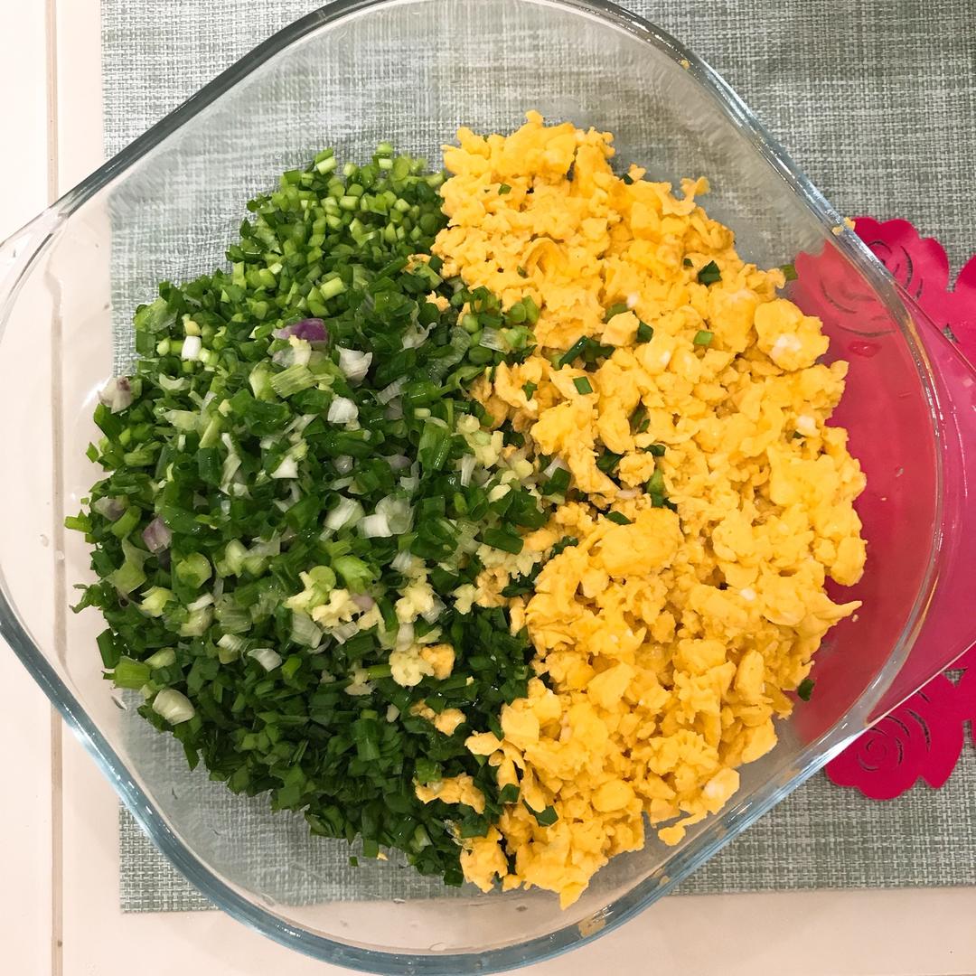 凘想做的韭菜鸡蛋馅饺子