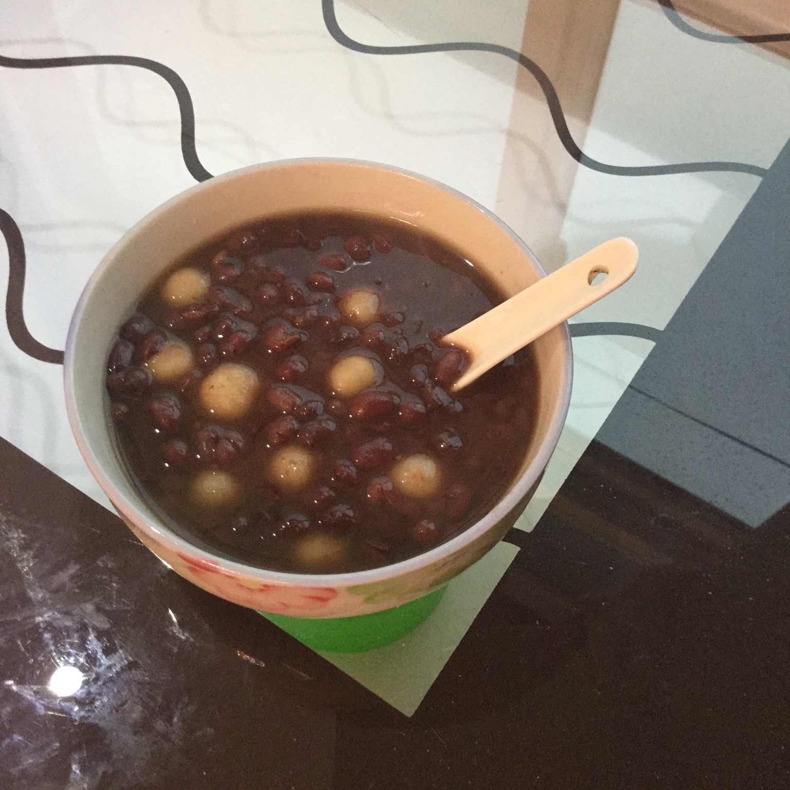 红豆沙圆子