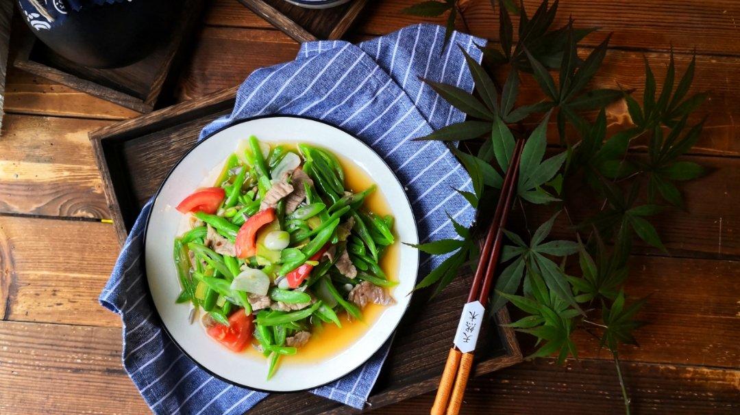 清脆入味的瘦肉炒豆角