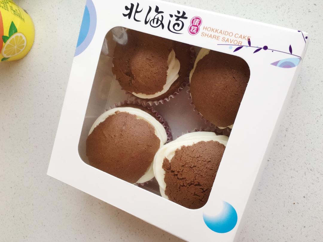 不会消泡的可可海绵小蛋糕