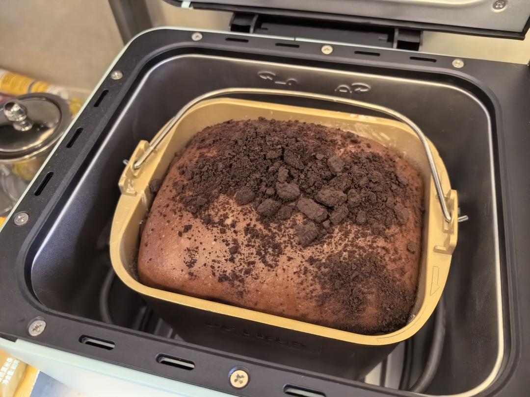 雪山巧克力吐司（巧克力奥利奥吐司面包）