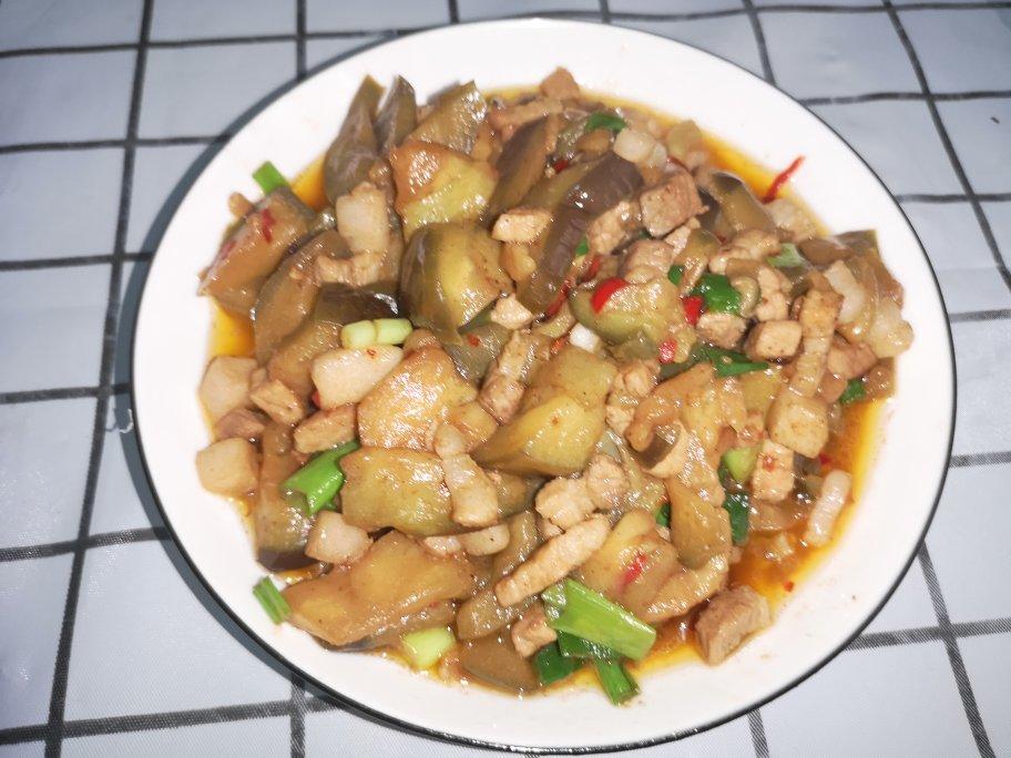 茄子炒肉