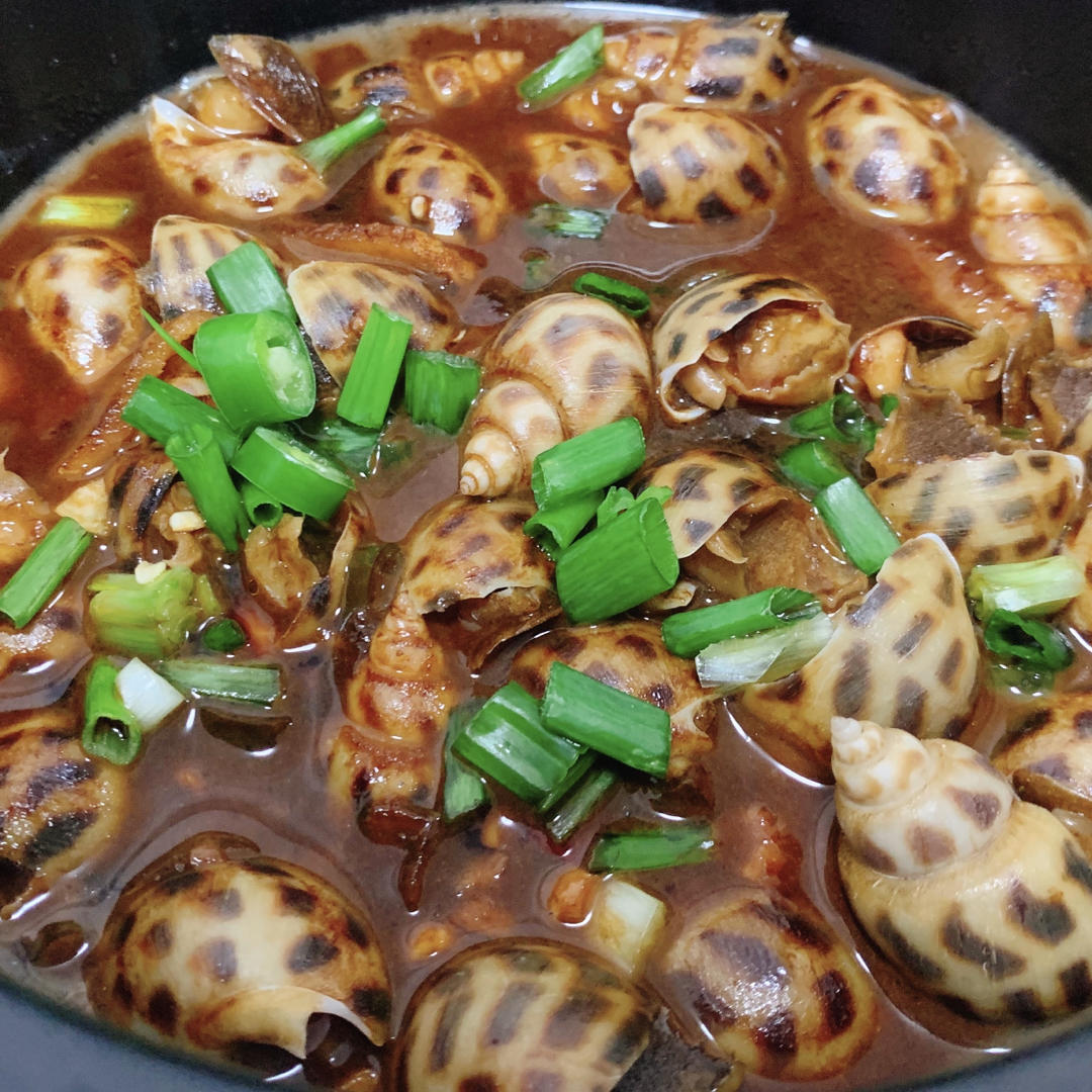 吾好加我做的辣酒煮花螺