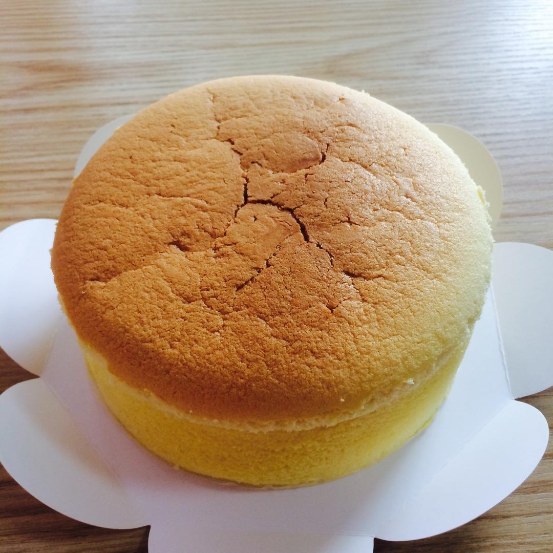 6寸轻芝士蛋糕(乳酪戚风蛋糕)