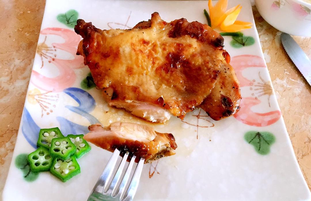 蚝油蜂蜜照烧鸡腿