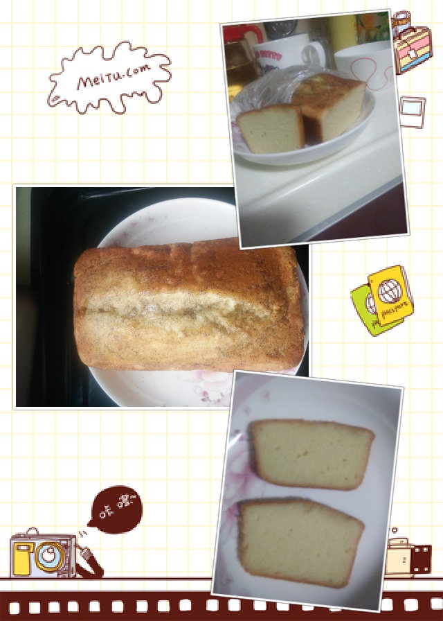 香草磅蛋糕----冰淇淋般的口感