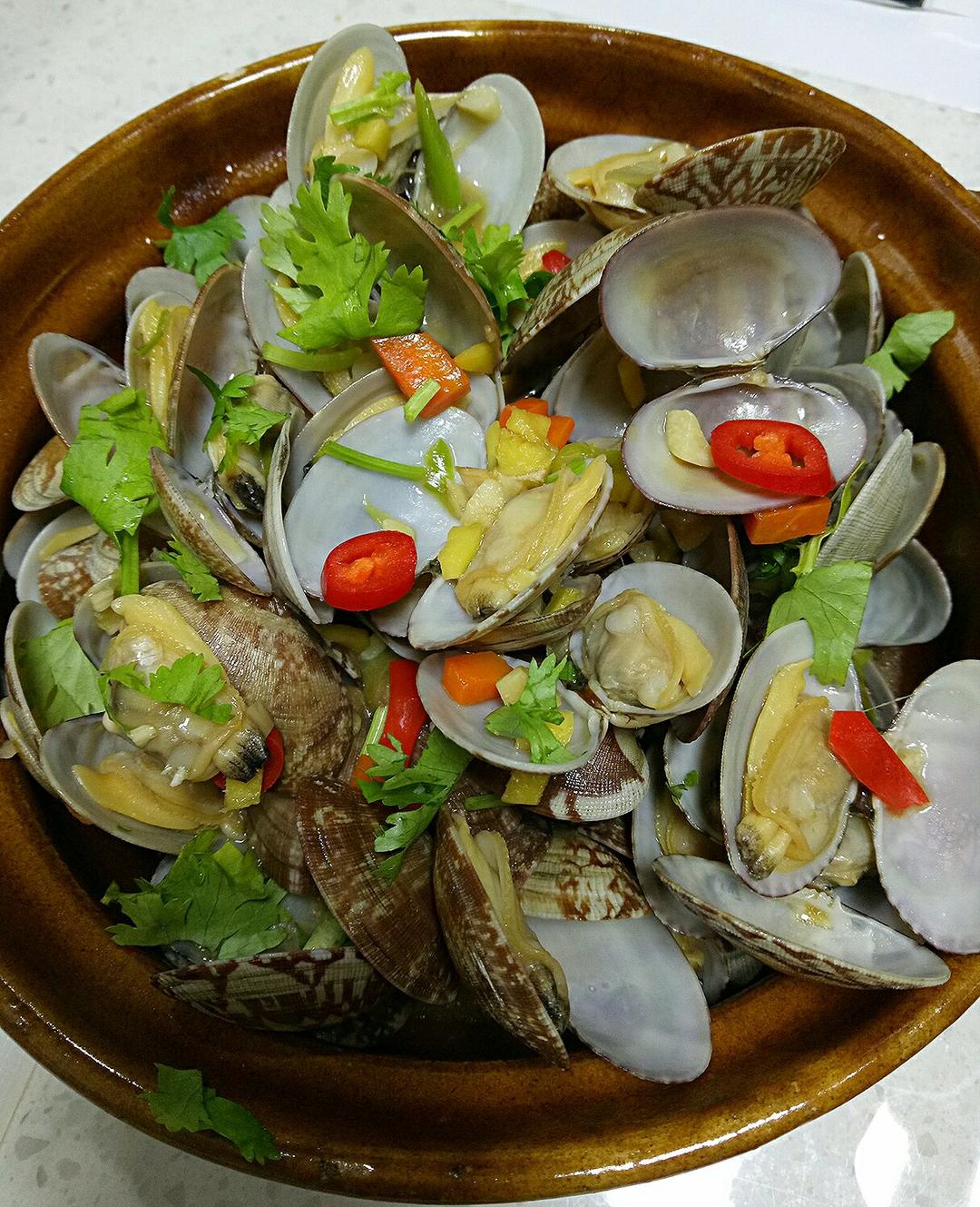 砂锅花甲粉丝