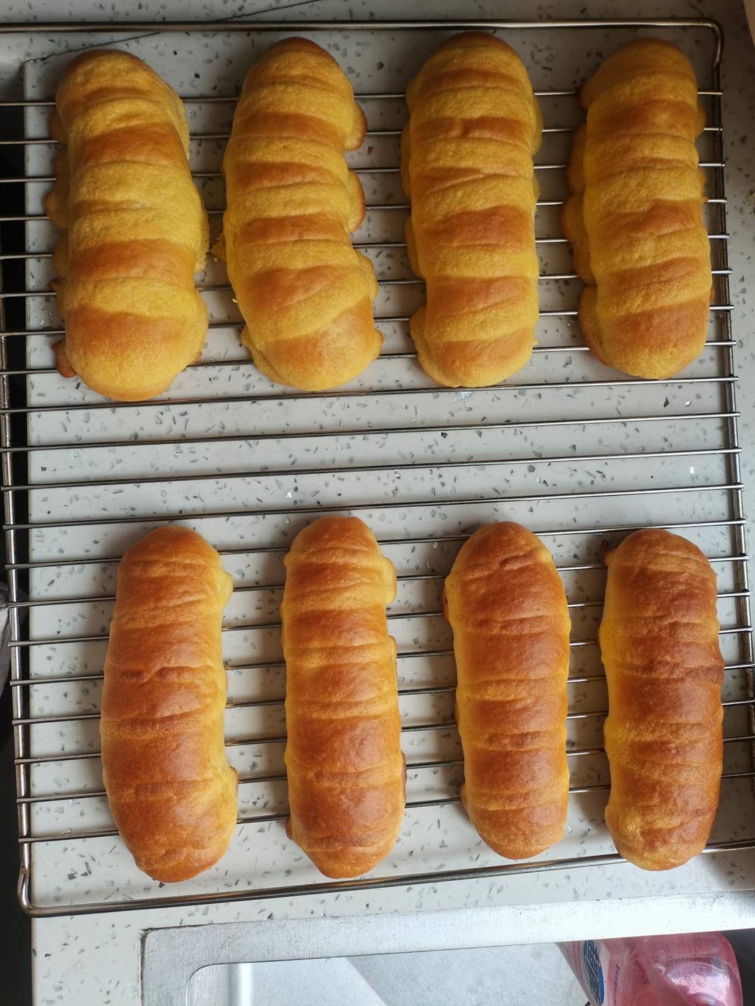 墨西哥毛毛虫面包-卡士达馅（100%中种冷藏）