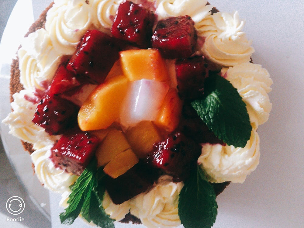 视频菜谱:红丝绒裸蛋糕6寸