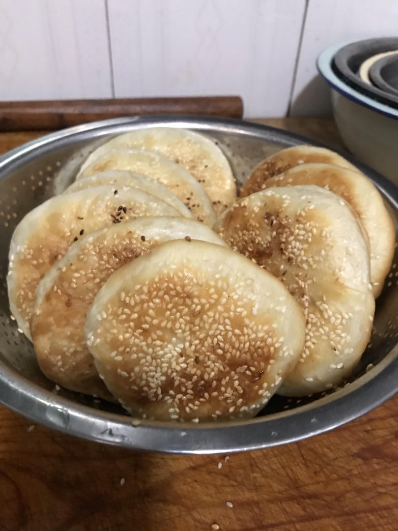 酥掉渣的芝麻糖酥饼 酥脆可口 唇齿留香 味道媲美饼店 附细节视频详解