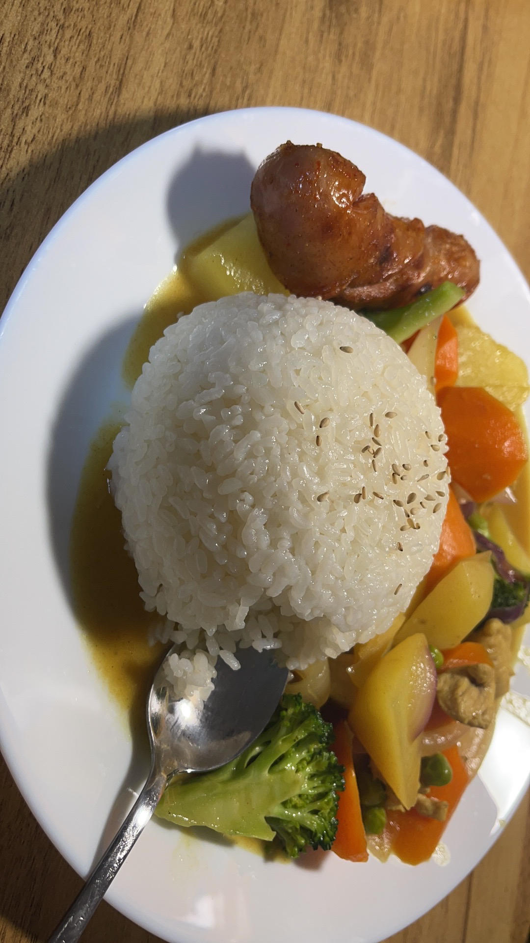 晚饭不费时☞咖喱鸡肉土豆