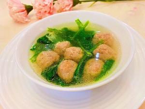 宝宝辅食-小白菜牛肉丸子的做法 步骤8