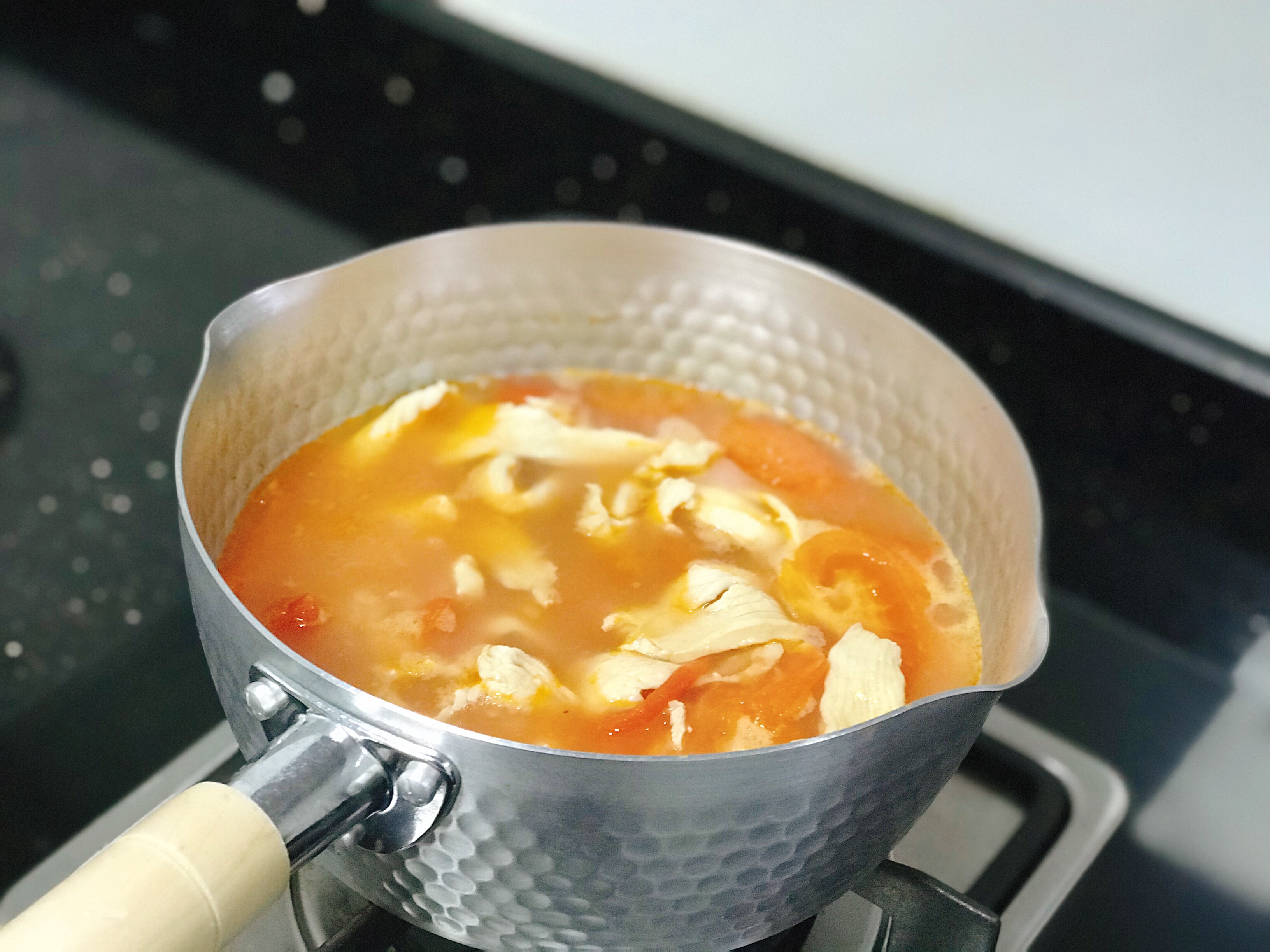 番茄鸡肉汤的做法 步骤4