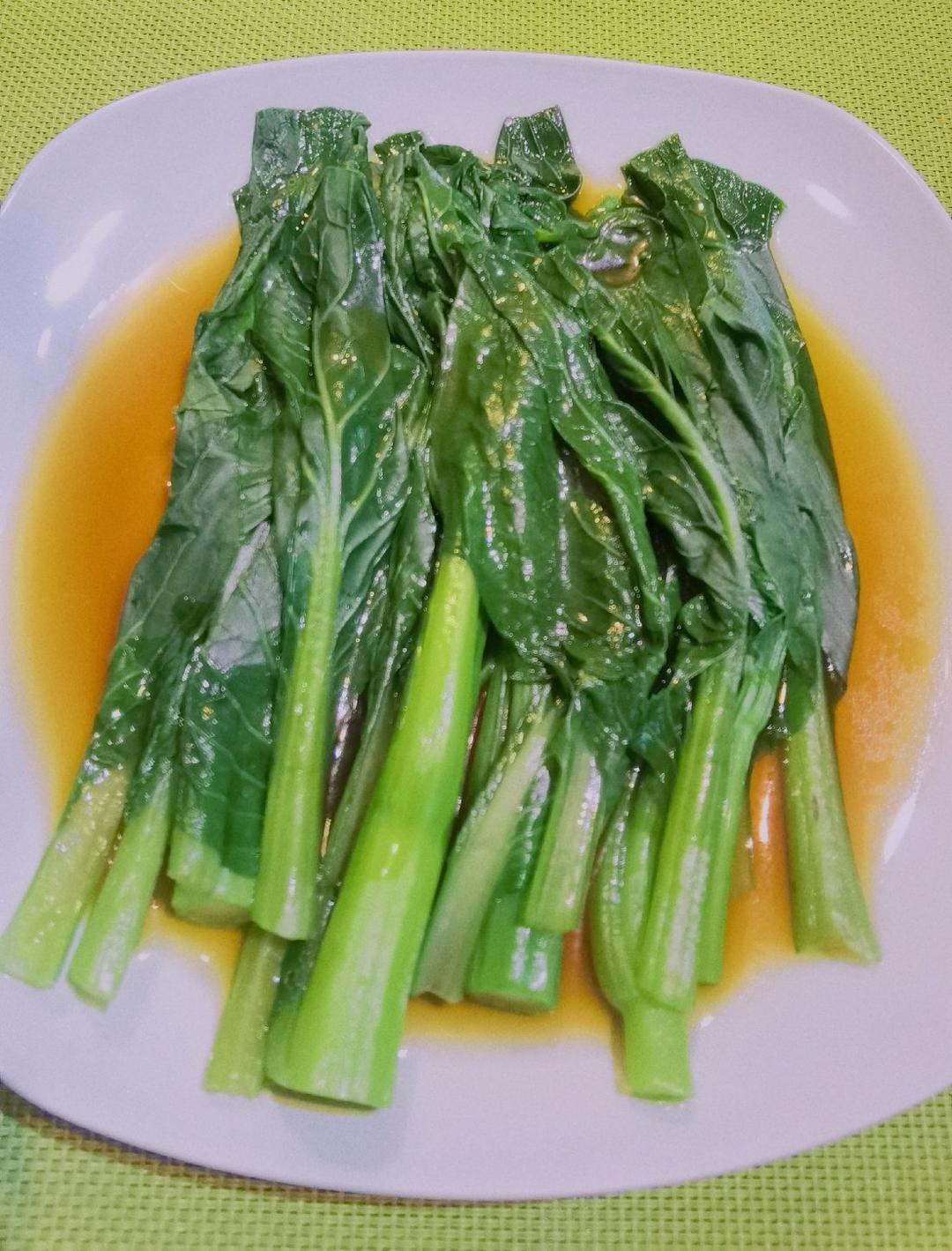 白灼菜心