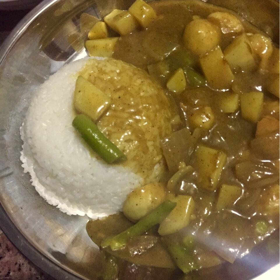 咖喱鸡饭