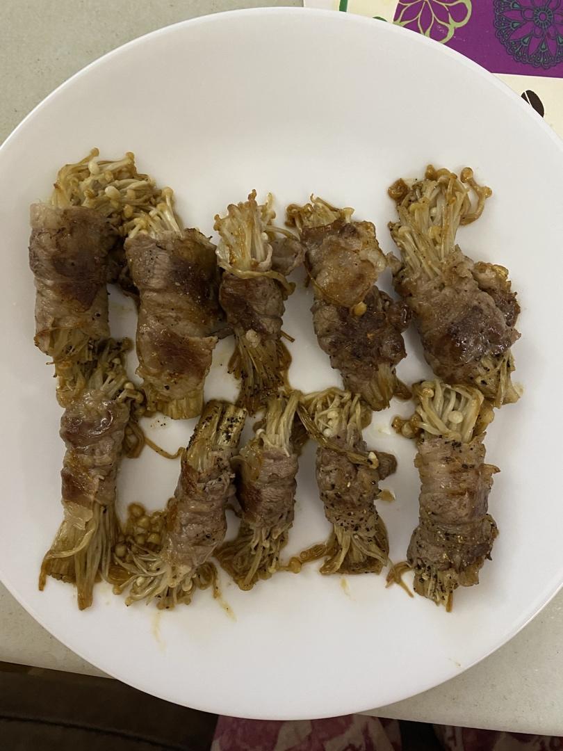 金针菇肥牛卷