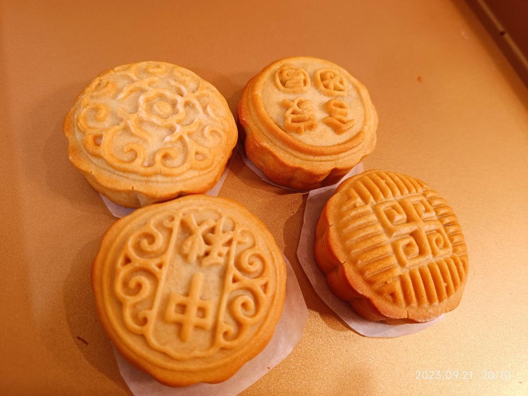 不用转化糖浆-蜂蜜广式月饼