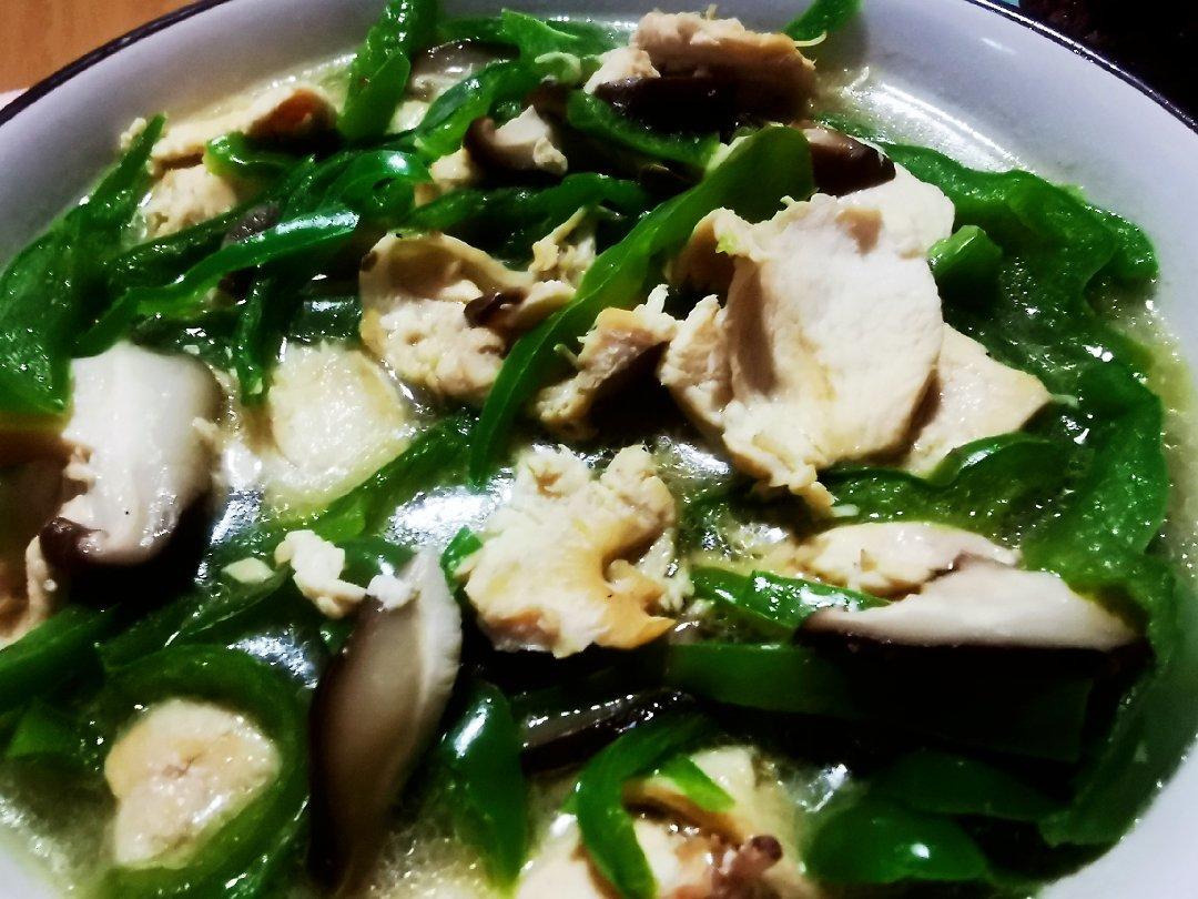 鸡肉青椒丝儿