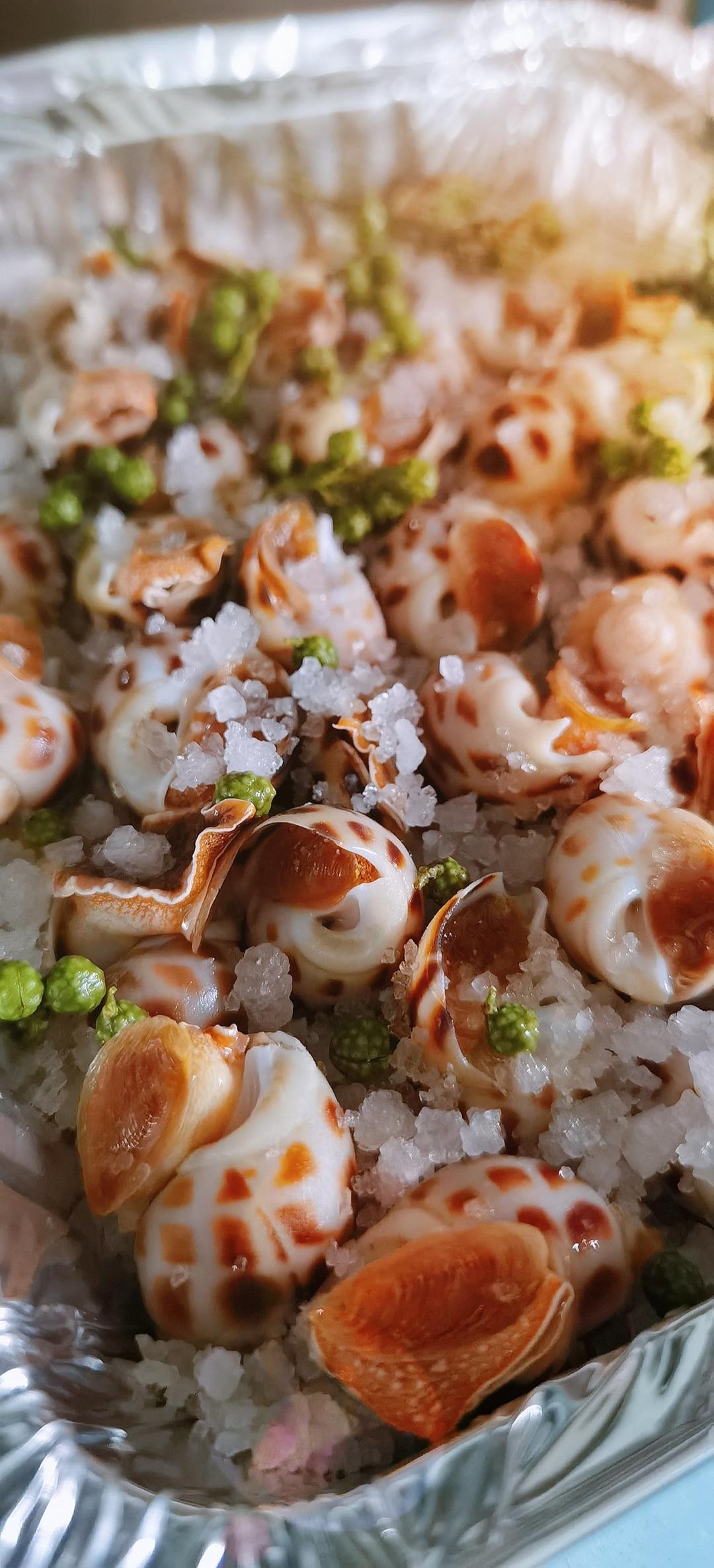 盐焗花螺(烤箱版)