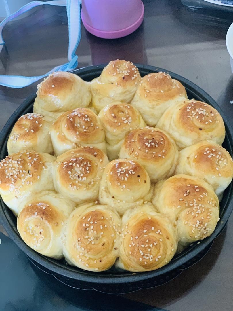 脆底蜂蜜小面包