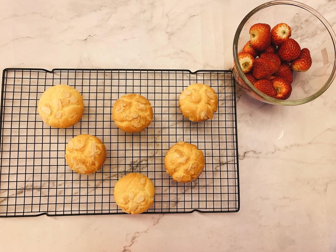 软绵绵杏仁纸杯蛋糕🧁（超详细）想失败都难