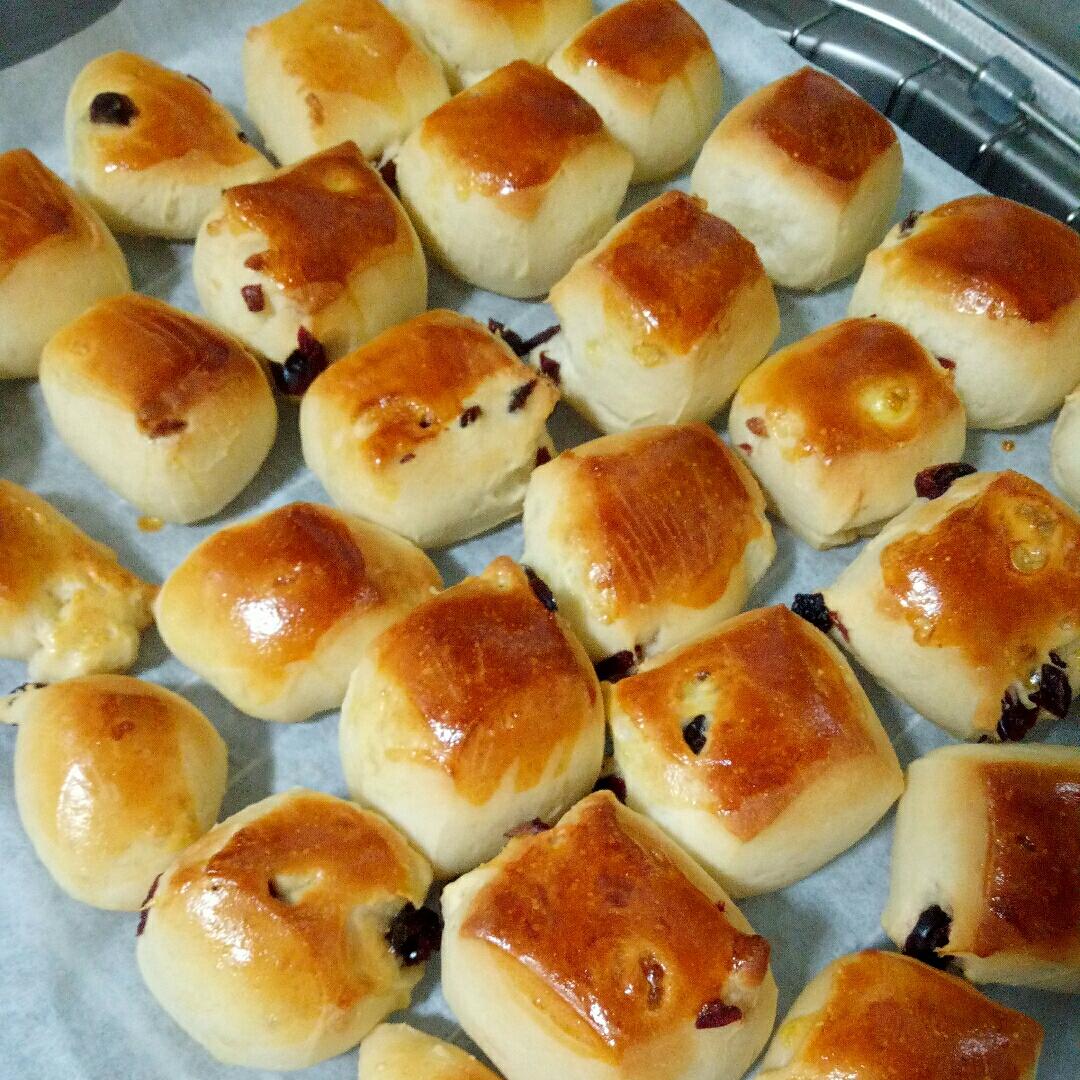 蔓越莓优格小面包块