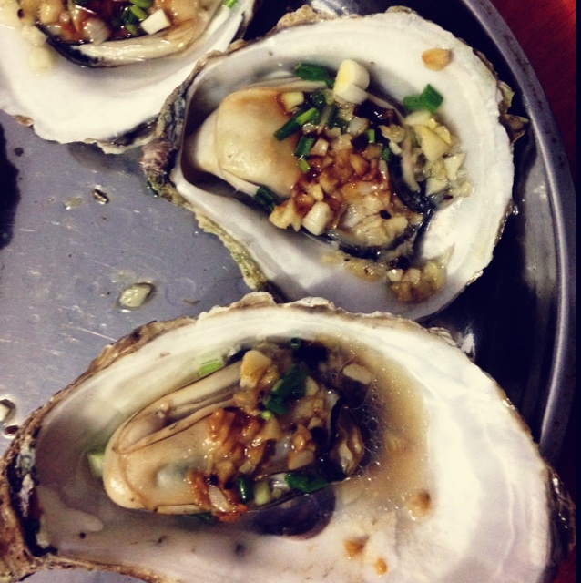 【曼食慢语】蒜蓉烤生蚝