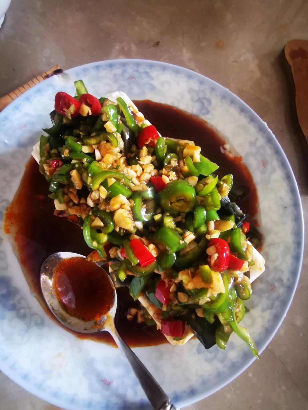 皮蛋豆腐