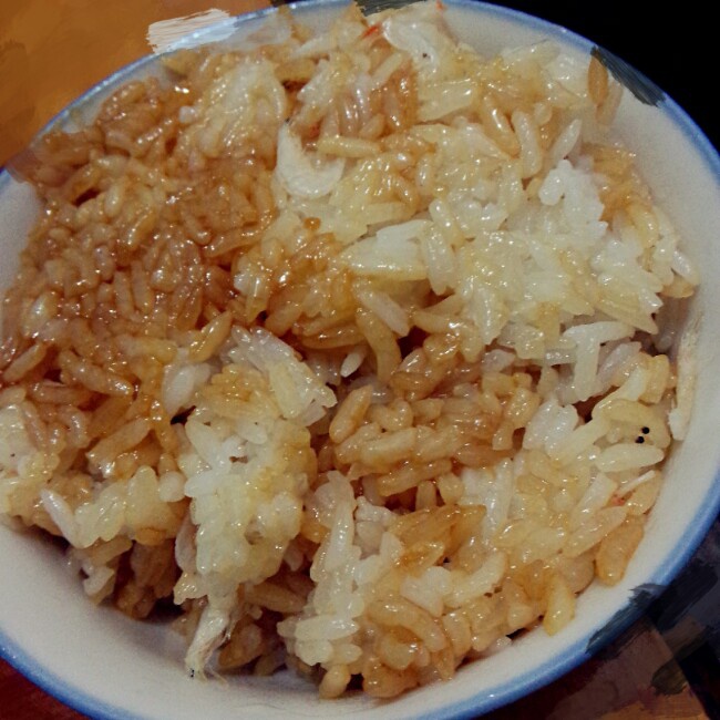 乔乐宇做的猪油拌饭